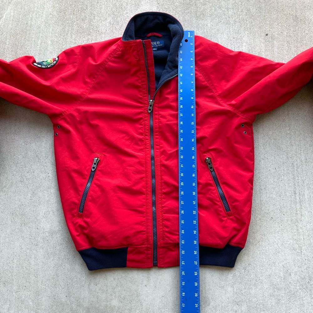 Polo Ralph Lauren Sportsmen Jacket Fleece Lined Medium Outdoor Wildlife - Picture 7 of 7
